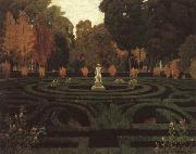 Prats, Santiago Rusinol The Old Faun oil painting
